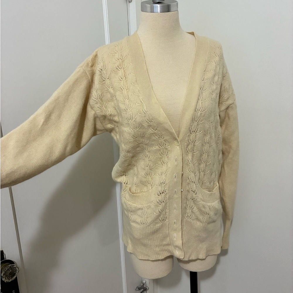 Lambswool cardigan